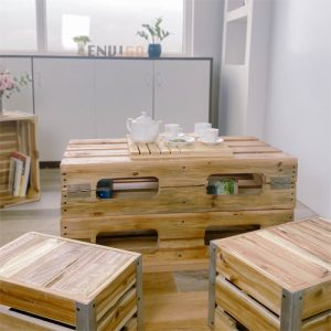 Wooden pallet furniture