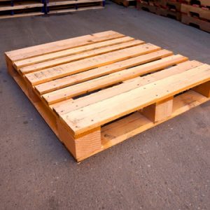wooden block pallet