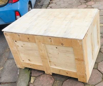 plywood crate box